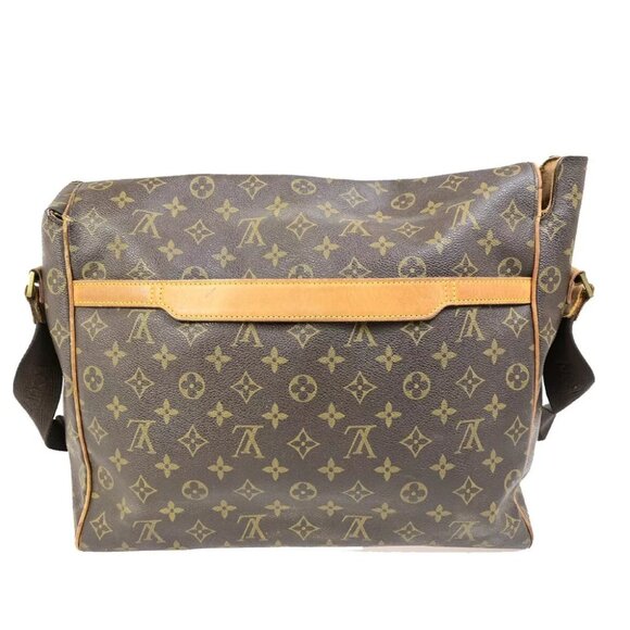 LOUIS VUITTON Abbesses Messenger Shoulder Bag Monogram Leather Brown France M452 - Picture 2 of 15